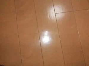 キズ補修後のフローリング