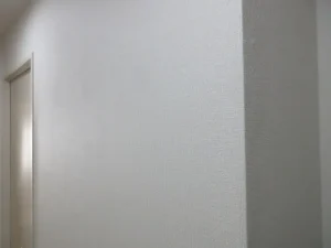 両面テープで破れた跡を部分補修できれいになった様子